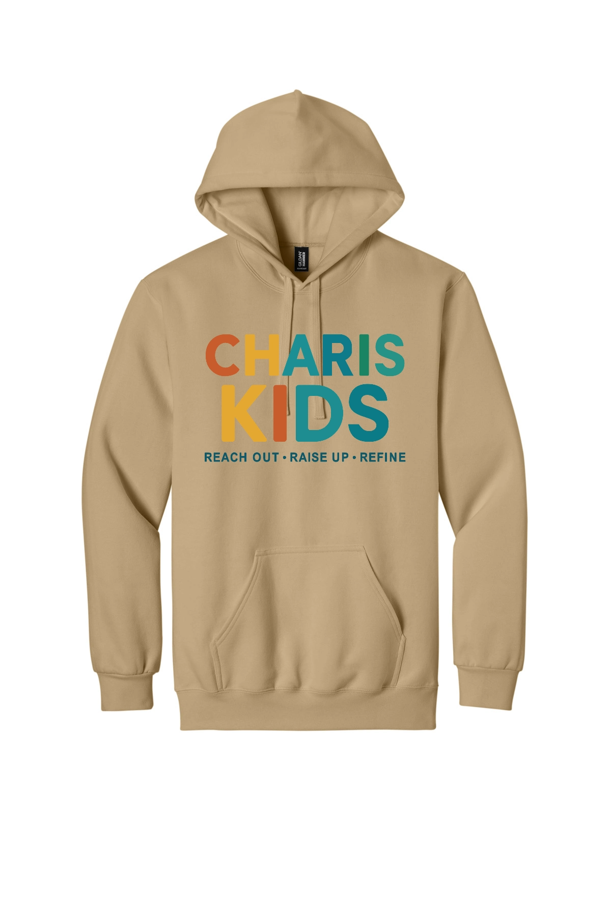 Variant Image for 19500 - Gildan Hammer® Maxweight Hooded Sweatshirt - NBC Kids - Full Color - Website New Beginning Church