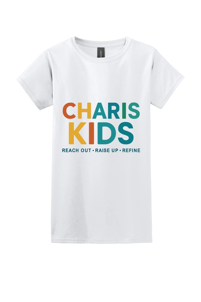 Variant Image for 64000L - Gildan Softstyle® Women's T-Shirt - NBC Kids - Full Color - Website New Beginning Church