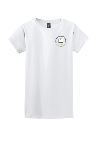Variant Image for 64000L - Gildan Softstyle® Women's T-Shirt - NBC - White-Tan - Website New Beginning Church