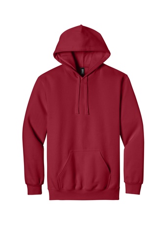 19500 - Gildan Hammer® Maxweight Hooded Sweatshirt (4XL, Cherry Red)