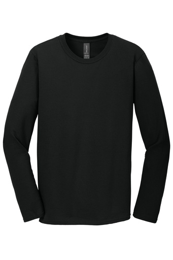64400 - Gildan Softstyle® Long Sleeve T-Shirt (3XL, Black)