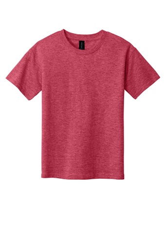 64000B - Gildan Youth Softstyle® T-Shirt (XS, Heather Red)